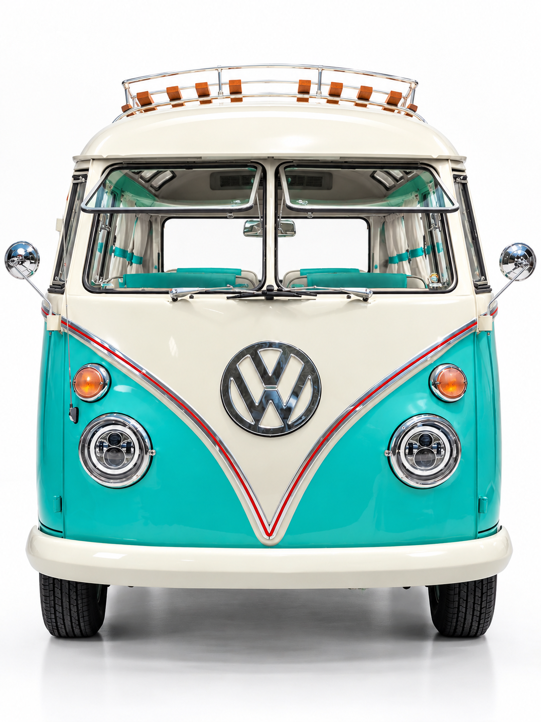 Tiffany Blue VW Bus